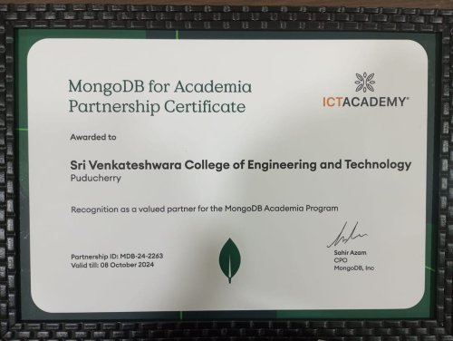 MONGODB for Academia partnership