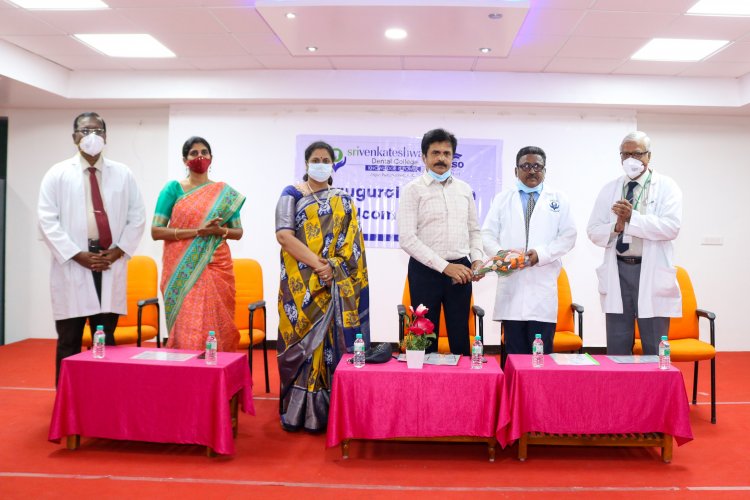INAGURATION OF FIRST YEAR BDS COURSE HELD ON 8thFeburary - Sri Venkateshwaraa Dental College