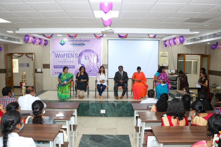 International Womens Day 2021 - Sri Venkateshwaraa Dental College, Puducherry