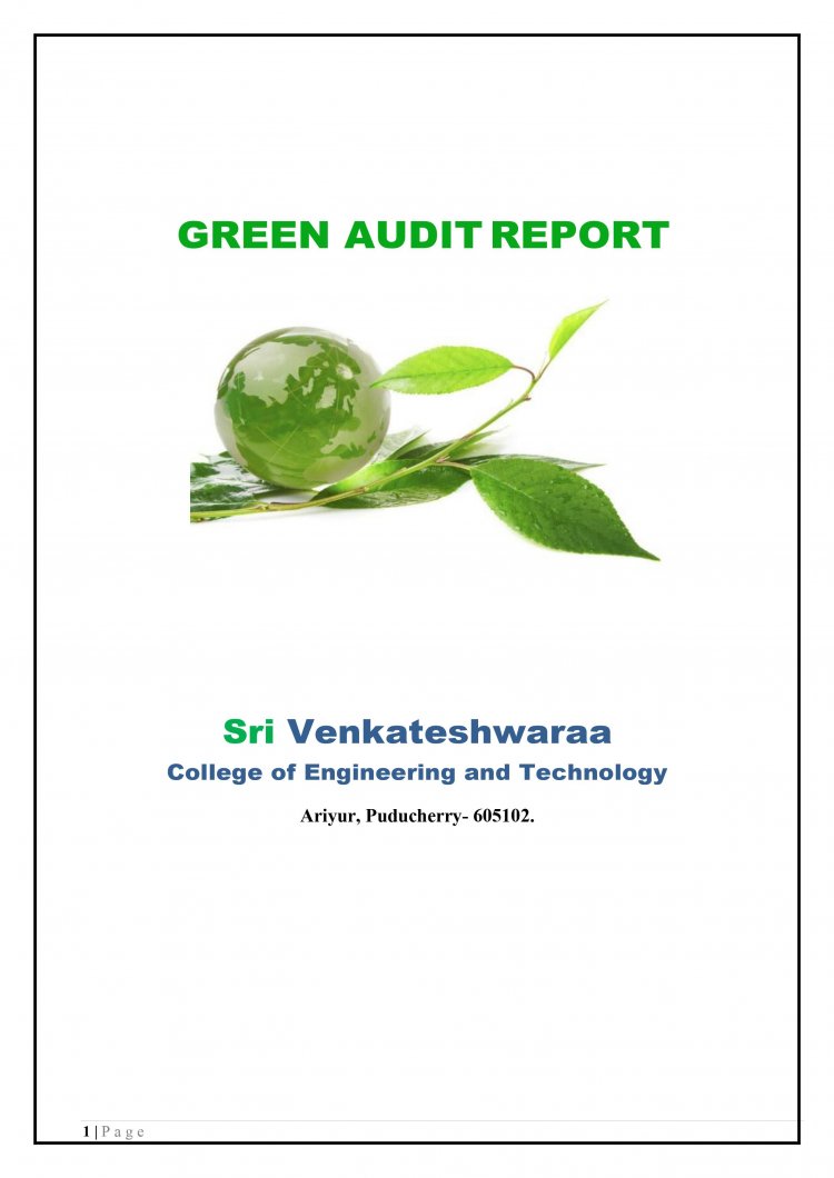 Green Campus - Sri Venkateshwaraa College of Engineering and Technology, Ariyur, Puducherry .