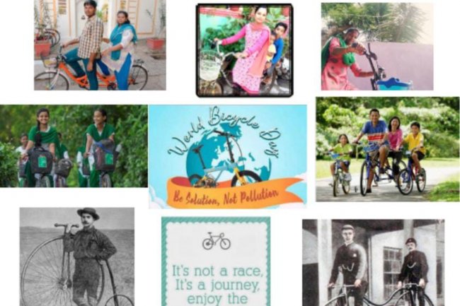 REPORT ON WORLD BICYCLE DAY 2021 - Indirani College of Nursing 