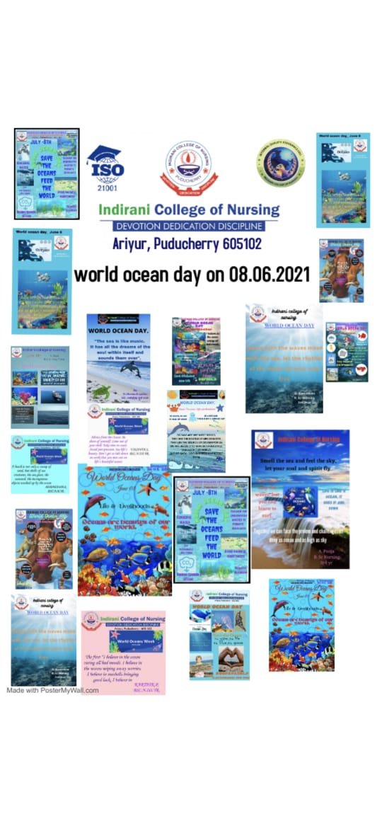 WORLD OCEANS DAY 2021 - Indirani College of Nursing