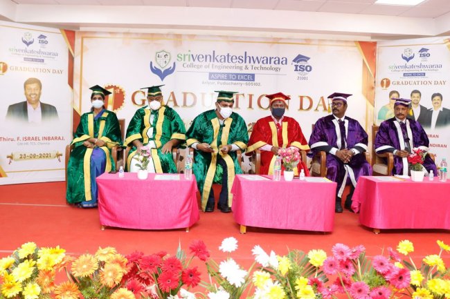 PRESS REPORT ON FIRST GRADUATION DAY - Sri Venkateshwaraa College of Engineering and Technology, Ariyur, Puducherry 