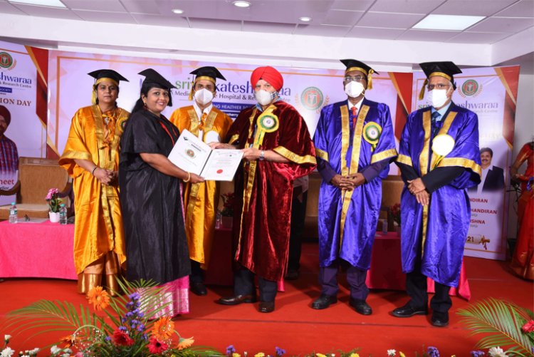 The 7th Graduation Day function of Sri Venkateshwaraa Medical College Hospital & Research Centre, Ariyur, Puducherry 