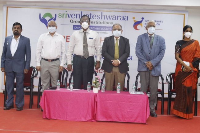 Best performance for the poster presentation in PG Category - Sri Venkateshwaraa College of Physiotherapy, Ariyur, Puducherry 