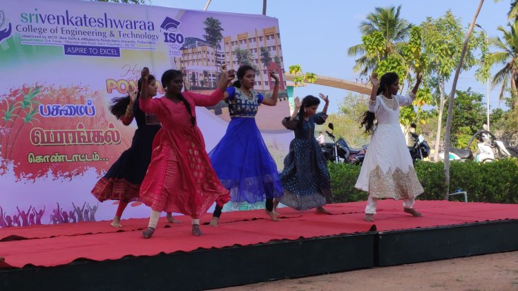 Pongal Celebration 2022 - Sri Venkateshwaraa College of Engineering and Technology, Ariyur, Puducherry 