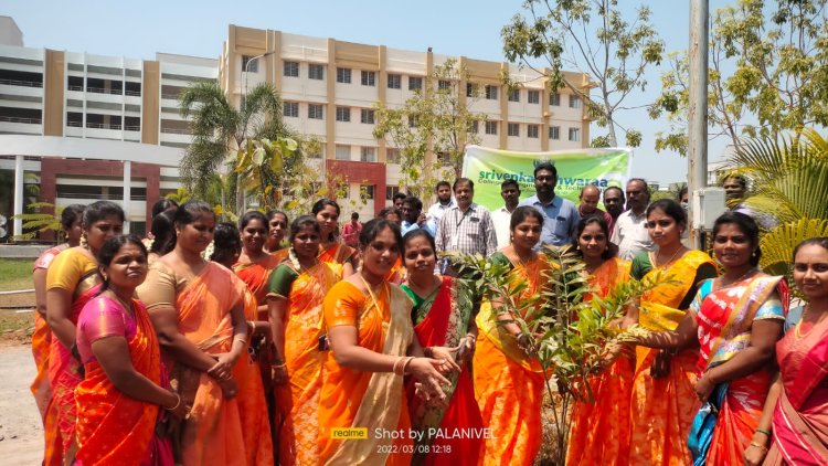 Womens Day Celebration 2022 - Sri Venkateshwaraa College of Engineering and Technology, Ariyur, Puducherry 605 102.