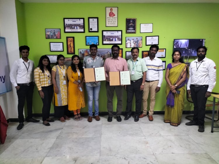 MoU signing with YUCI - Sri Venkateshwaraa College of Engineering and Technology