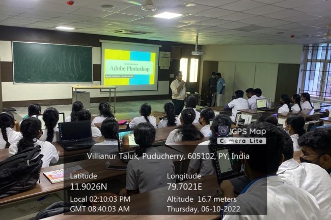 Adobe Photoshop Workshop - Sri Venkateshwaraa Dental College