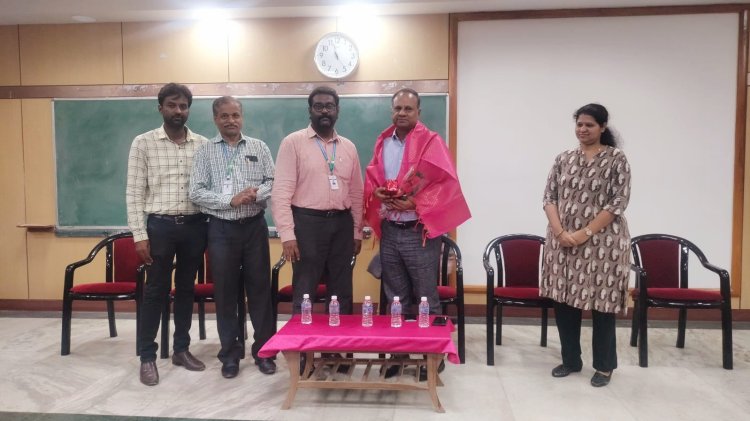 Guest Lecture in the topic of "Entrepreneurship" organized by SVCET in association with CII - Sri Venkateshwaraa College og Engineering and Technology