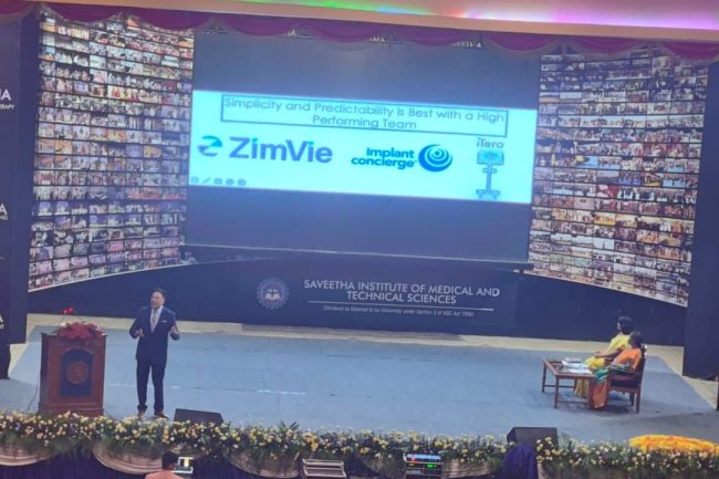 Dr. Varsha Murthy, HOD, Invited as a Moderator - Sri Venkateshwaraa Dental College