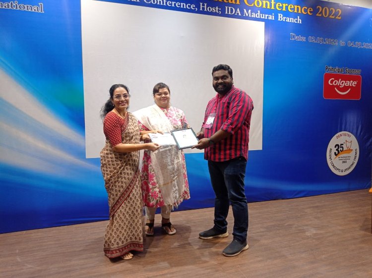 IDA - Tamilnadu 35th State Dental Conference - Sri Venkateshwaraa Dental College