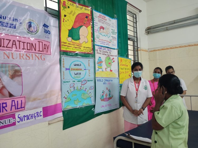 World Immunization Day - Indirani College of Nursing