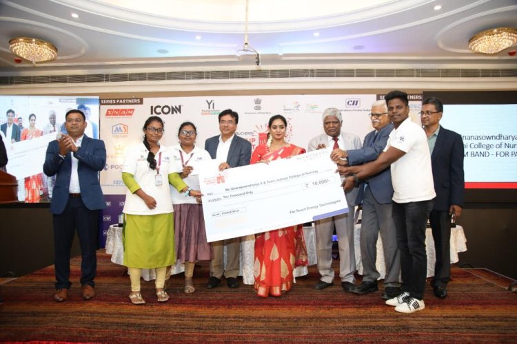 BEST STARTUP – CII INNOVATION CONTEST - Indirani College of Nursing