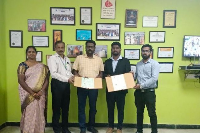 SVCET Signed Memorandum of Understanding (MoU) with Medingers Healthcare Solutions, Erode - Sri Venkateshwaraa College of Engineering and Technology