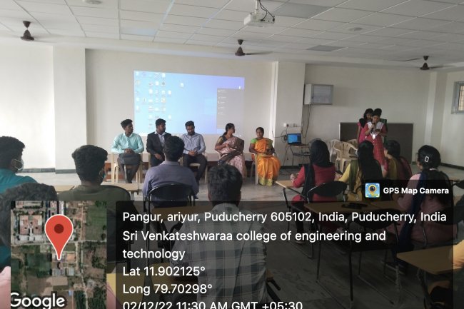 One Day Workshop on “Troubleshooting and Maintenance of Medical Instruments”  - Sri Venkateshwaraa College of Engineering and Technology