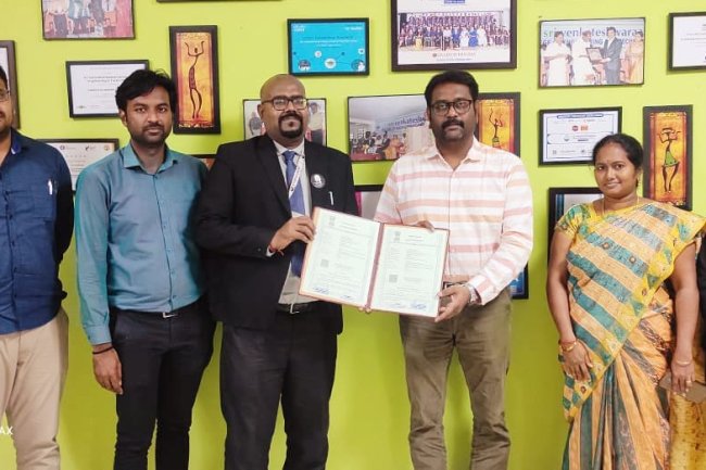 Sri Venkateshwaraa College of Engineering signed Mou with Atheenapandian Private Limited,