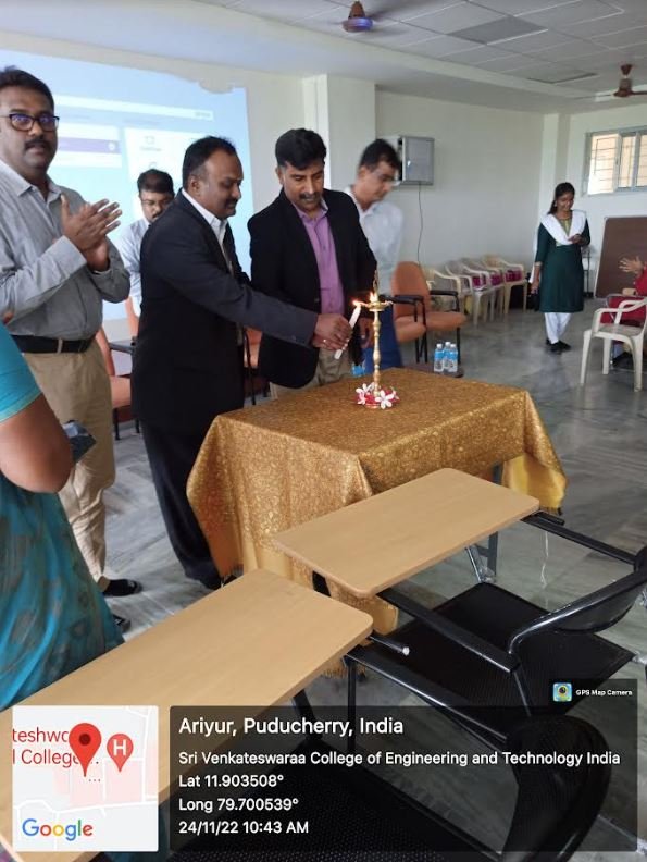 Inauguration of 50 hours Bootcamp on Japanese Industry Practices  - Sri Venkateshwaraa College of Engineering and Technology
