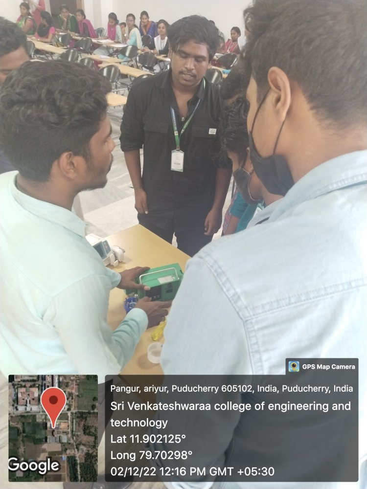 One Day Workshop on “Troubleshooting and Maintenance of Medical Instruments”  - Sri Venkateshwaraa College of Engineering and Technology