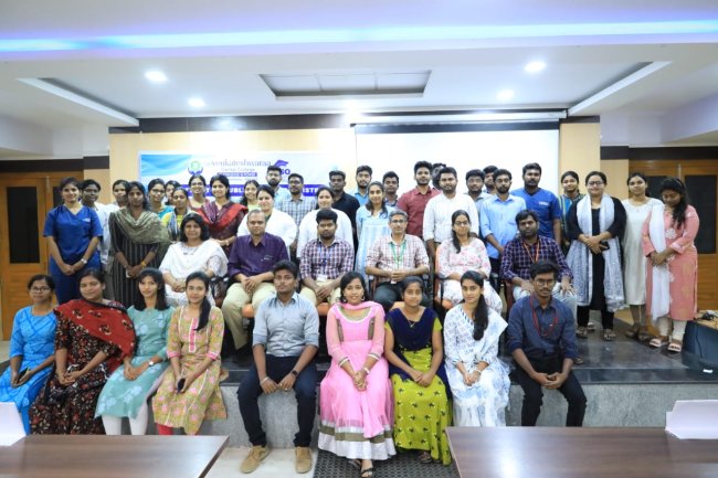 CDE program organised by Department of Public health dentistry on 09th December, 2022 - Sri Venkateshwaraa Dental College
