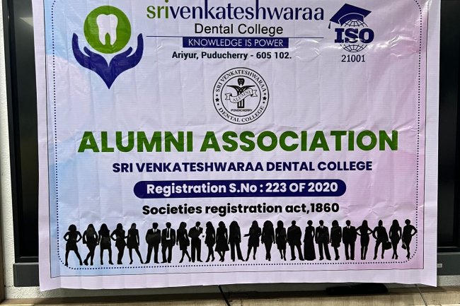 Career Guidance Program was conducted by Alumni Association - Sri Venkateshwaraa Dental College