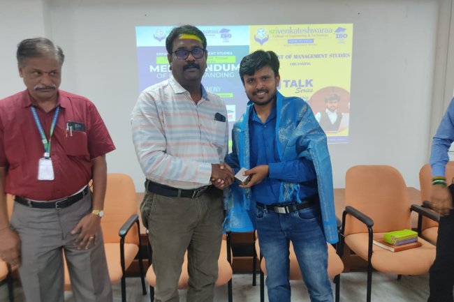 MOTIVATIONAL PROGRAMME FOR MBA STUDENTS