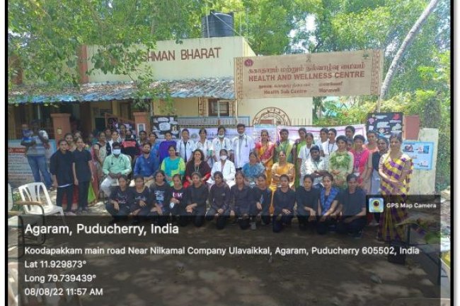 World Breast Feeding Week UHTC, Villianur (8thAugust) Report 