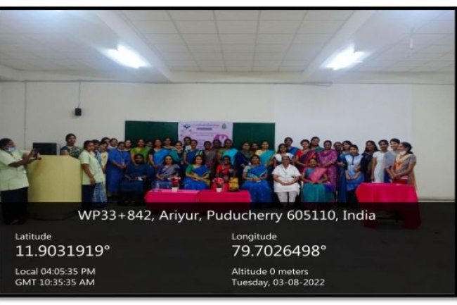 International Women’s Day celebration (March 08, 2022) REPORT 