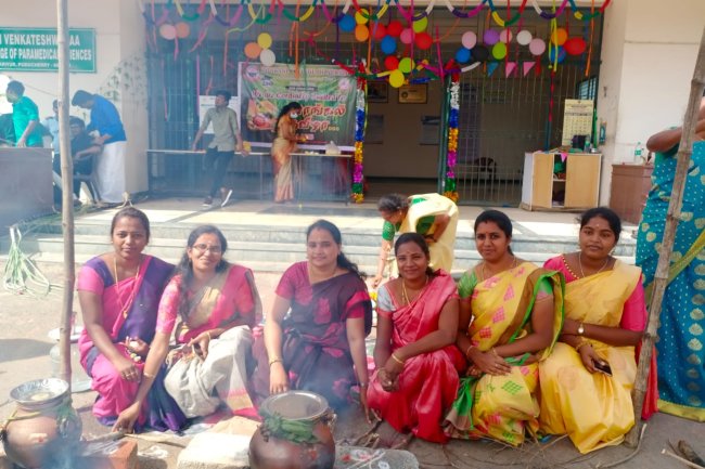 Pongal Celebration 2023 -  Indirani College of Nursing 