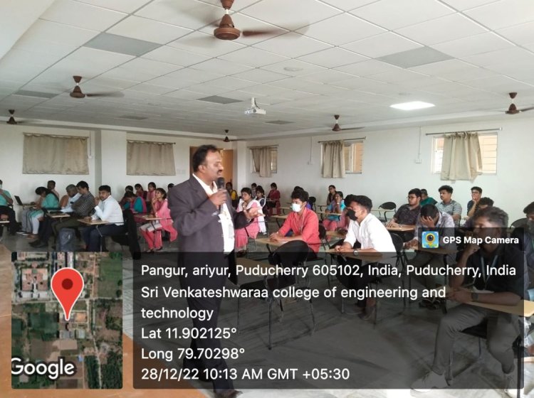 Bootcamp on Japanese Industry Practices - Sri Venkateshwaraa College of Engineering and Technology