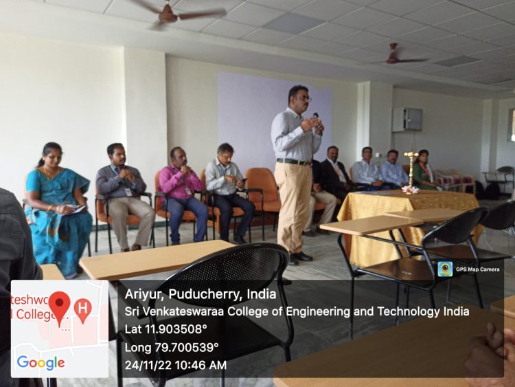 Bootcamp on Japanese Industry Practices - Sri Venkateshwaraa College of Engineering and Technology