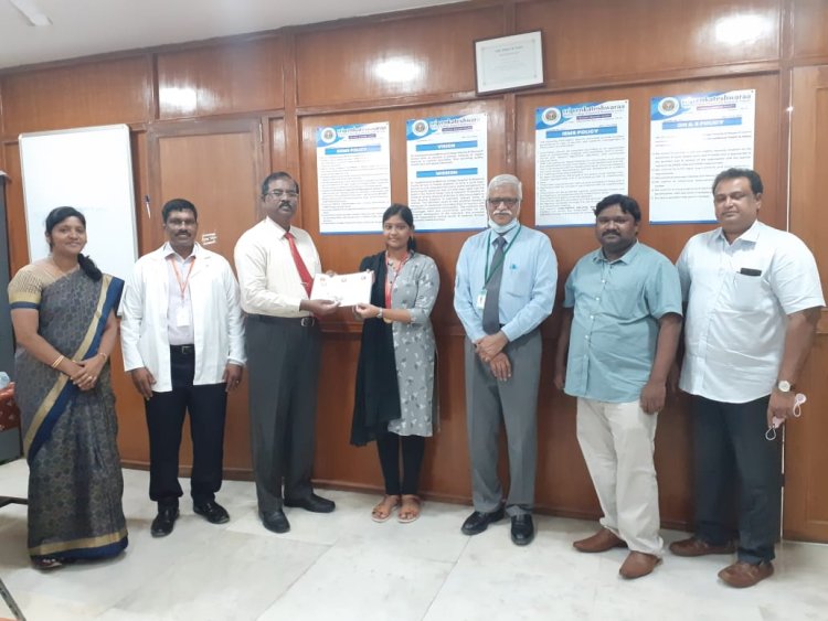 "Student from Sri Venkateshwaraa Medical College Secures First Prize in Oral Presentation at International Endocrine Physiology Conference"