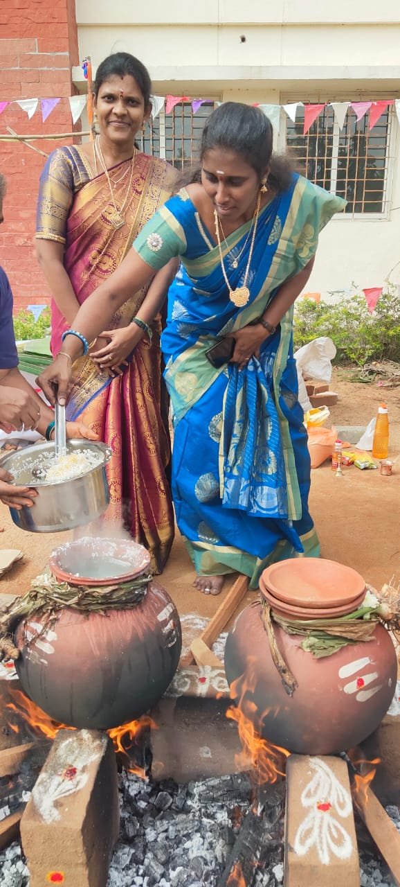 PONGAL CELEBRATION AT SVCET ON 13-1-2023