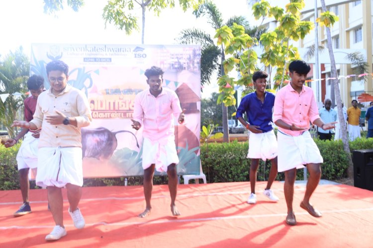 PONGAL CELEBRATION AT SVCET ON 13-1-2023