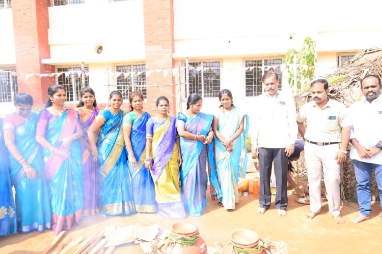 PONGAL CELEBRATION AT SVCET ON 13-1-2023