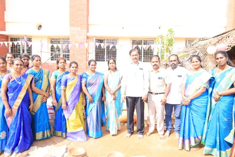 PONGAL CELEBRATION AT SVCET ON 13-1-2023