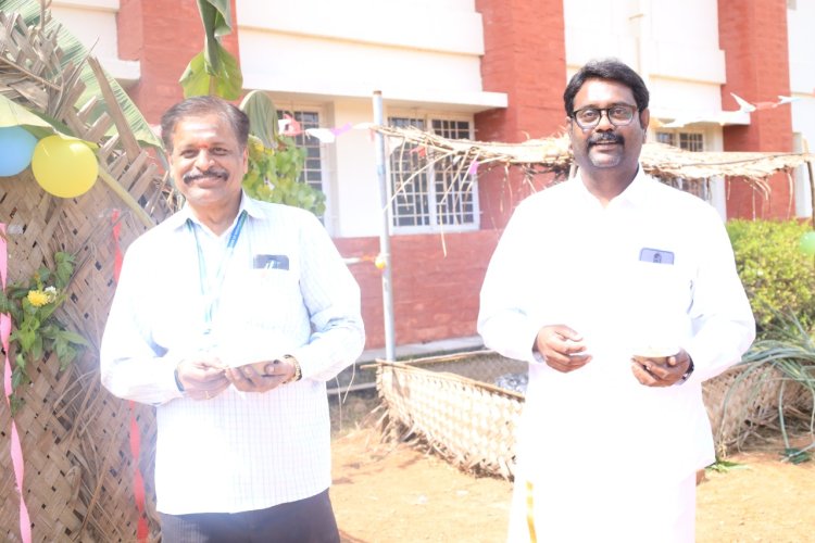 PONGAL CELEBRATION AT SVCET ON 13-1-2023