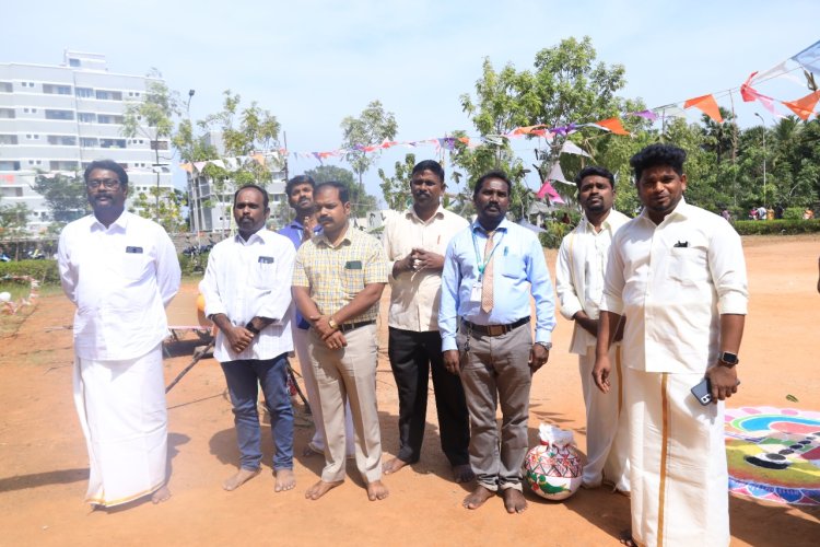 PONGAL CELEBRATION AT SVCET ON 13-1-2023