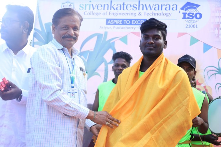 PONGAL CELEBRATION AT SVCET ON 13-1-2023