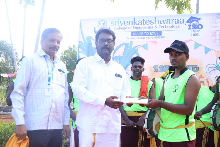 PONGAL CELEBRATION AT SVCET ON 13-1-2023