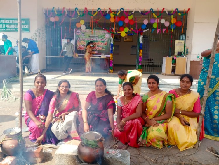 Pongal Celebration 2023 -  Indirani College of Nursing 