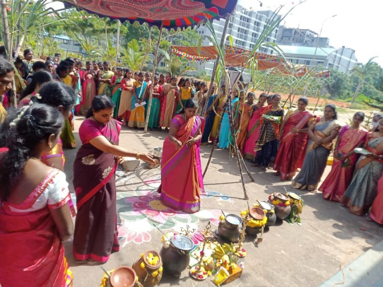 Pongal Celebration 2023 -  Indirani College of Nursing 