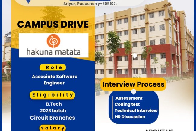 SVCET HAKUNA MATATA CAMPUS DRIVE