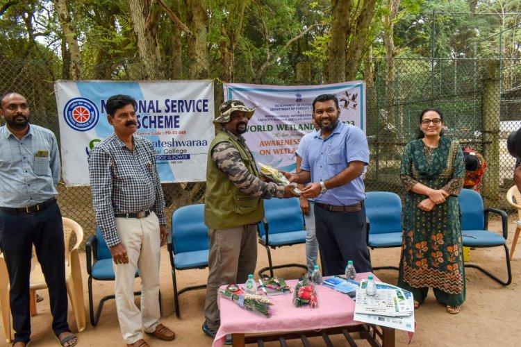 World Wetland Day 02.02.2023 - Sri Venkateshwaraa Dental College