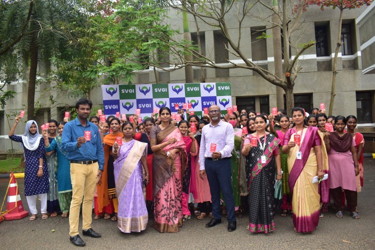 United Nations have launched a Global Red Card Campaign -Raising a Red Card to all forms of discrimination and violence against women & girls - Sri Venkateshwaraa Dental College