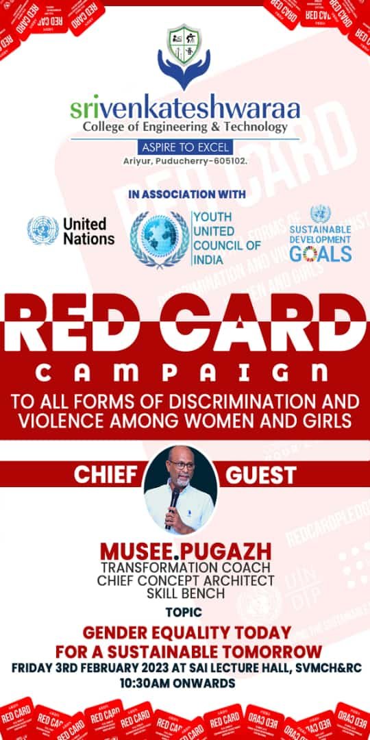 RED CARD CAMPAIGN ON 3-2-2023