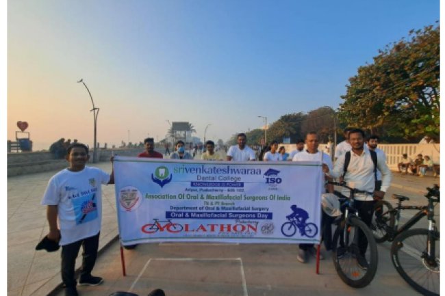 Cyclathon - 13 Feb, 2023 - Sri Venkateshwaraa Dental College