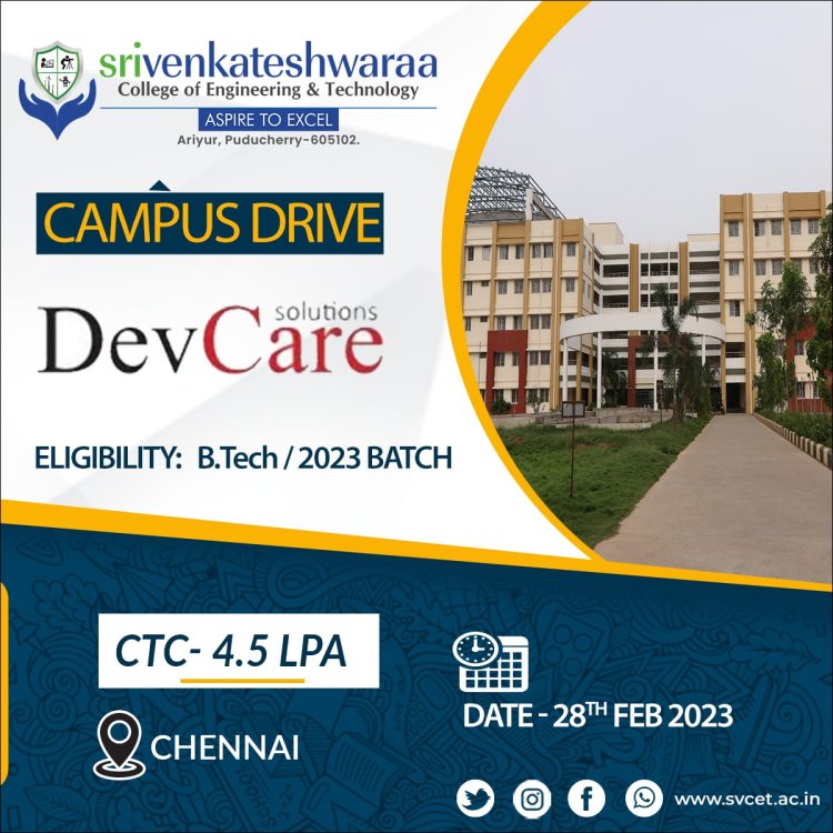 Devcare placement Drive 