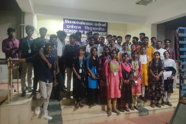 Our SVCET MBA Students have bagged many prizes at Pondicherry University SYNAPTIC 2023 conducted on 17,18th April 2023.