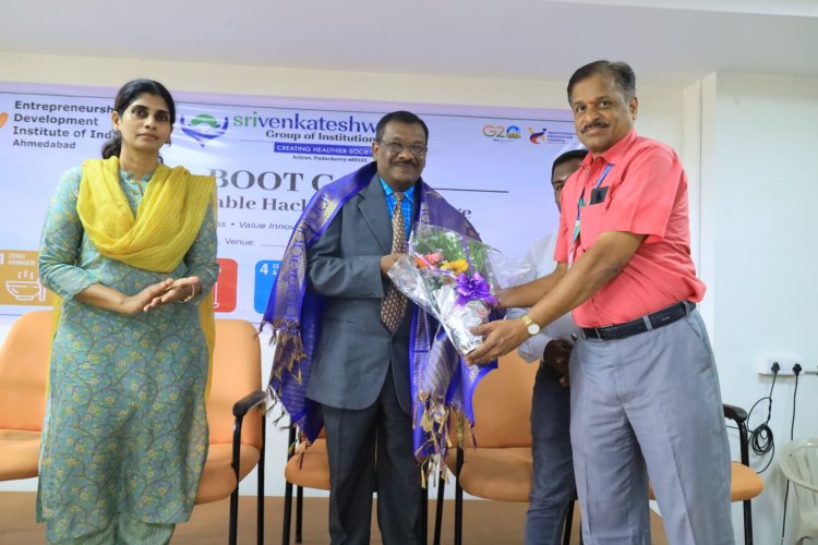 SVCET Organises bootcamp for National Level Hackathon in context with the Sustainaible  development on 18-4-2023